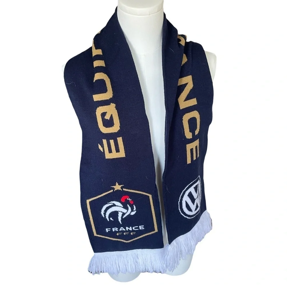 Official France National Football Team Scarf 2014-2017 Rare